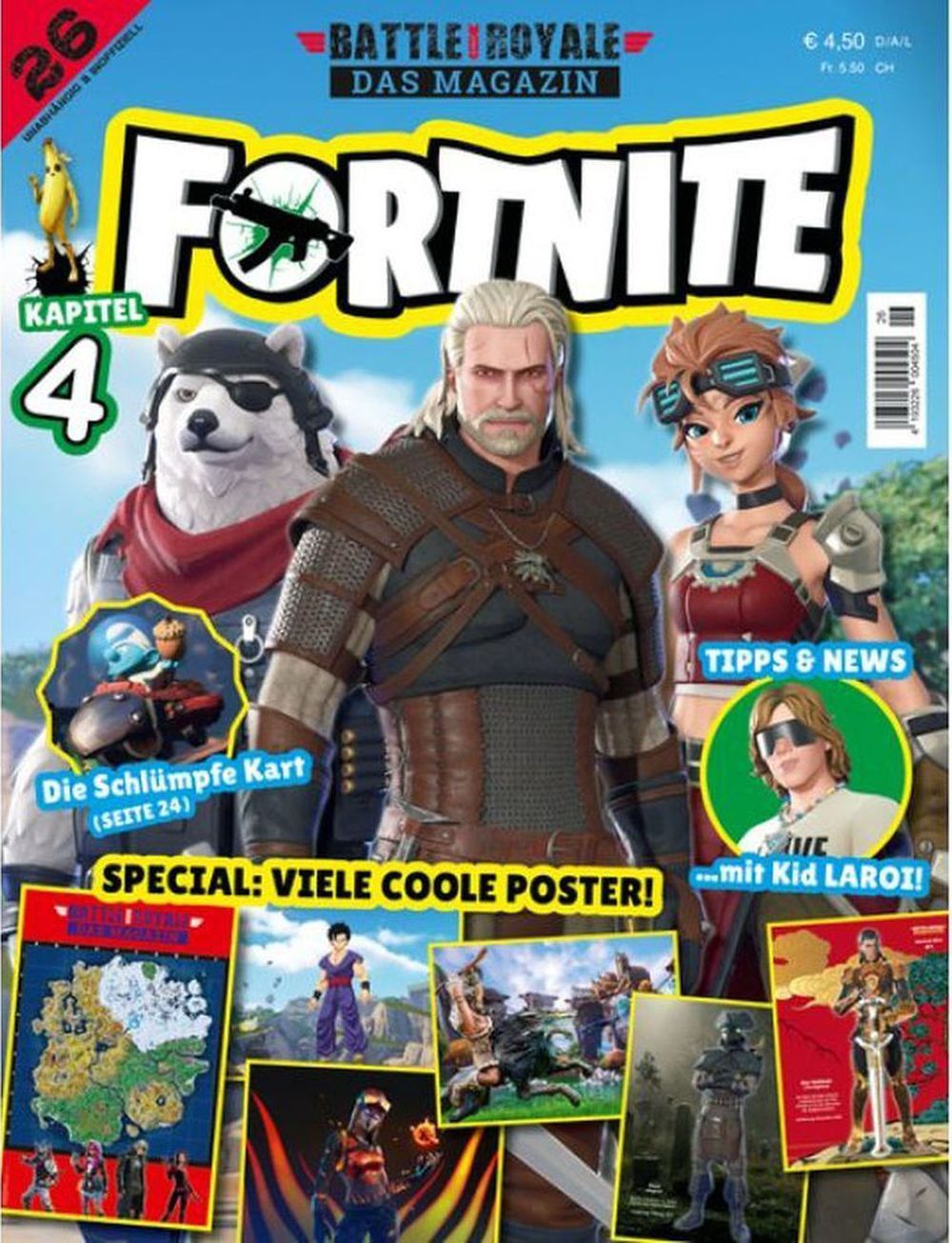 Battle Royal Fortnite Tijdschrift Duitsland 2023 #26 Originele uitgave