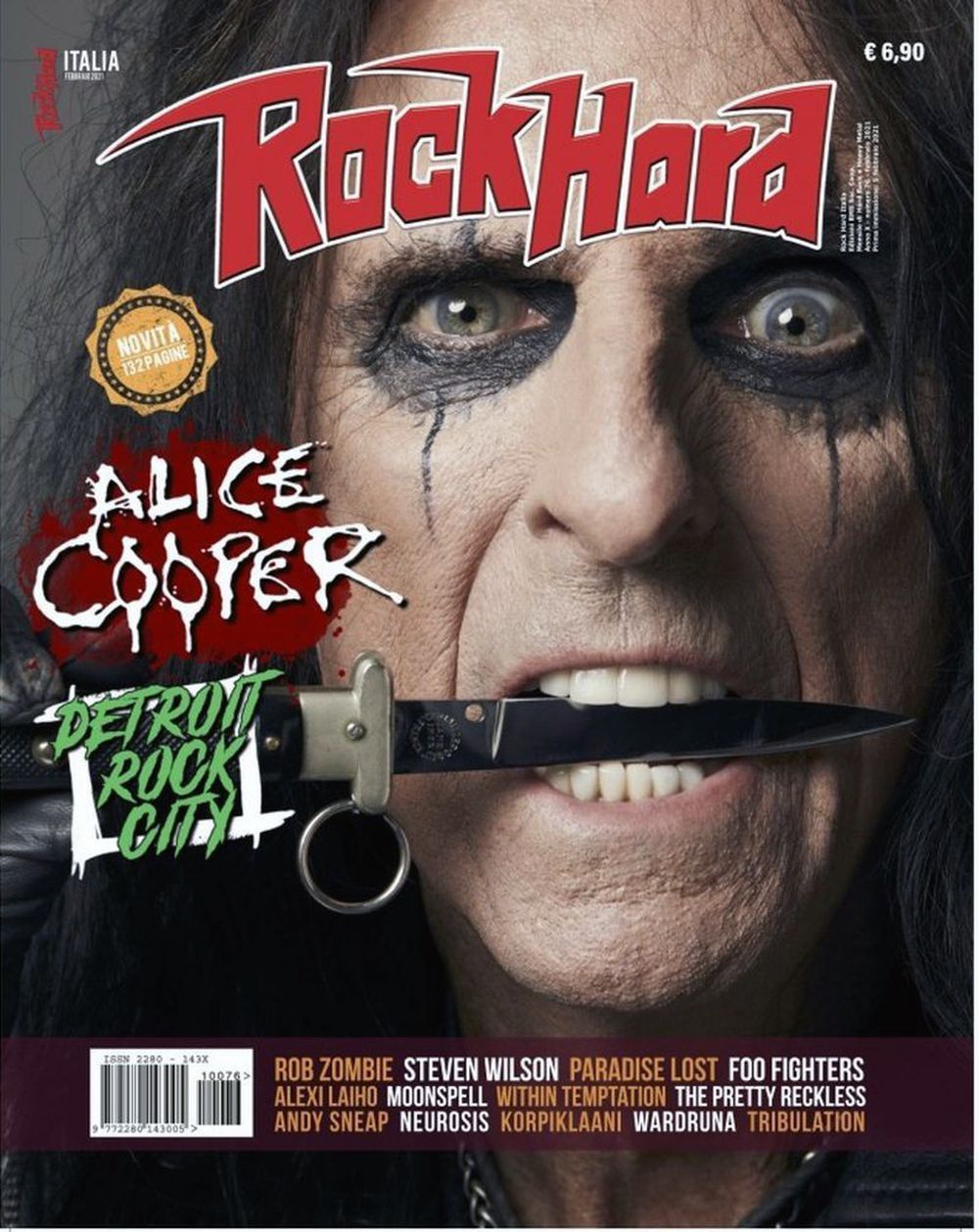 Rock Hard Magazin Italien 2021-02 Alice Cooper