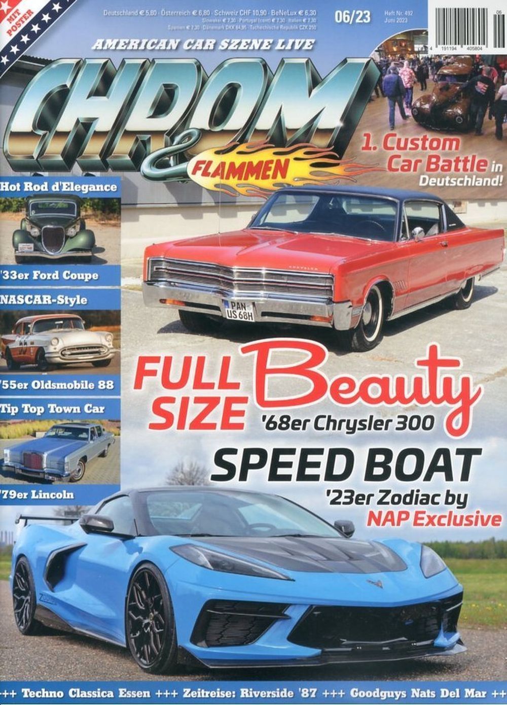 Chrom & Flammen Revista Alemania 2023-06 Edición original