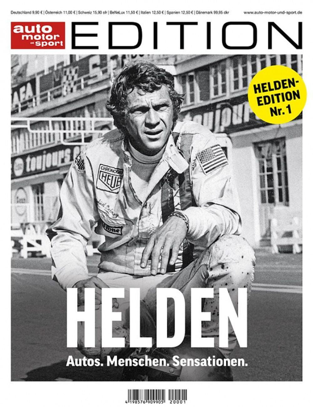 Auto Motor und Sport Edition Magazine Allemagne 2020-01 Steve McQueen
