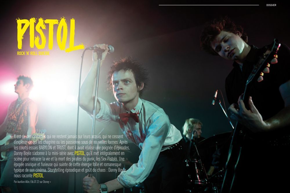 Cinema Teaser Magasin Frankrig 2022 #113 Austin Butler Elvis Jason Blum Sex Pistols Originaludgave