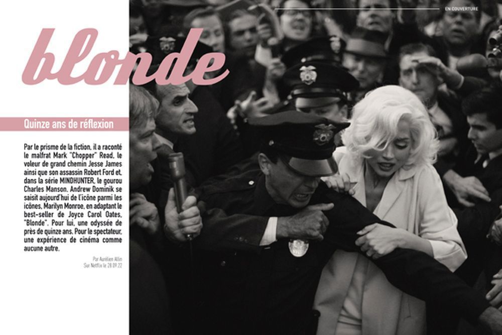 Cinema Teaser Magasin Frankrike 2022 #115 Ana De Armas Marilyn Monroe Florence Pugh Originalutgåva