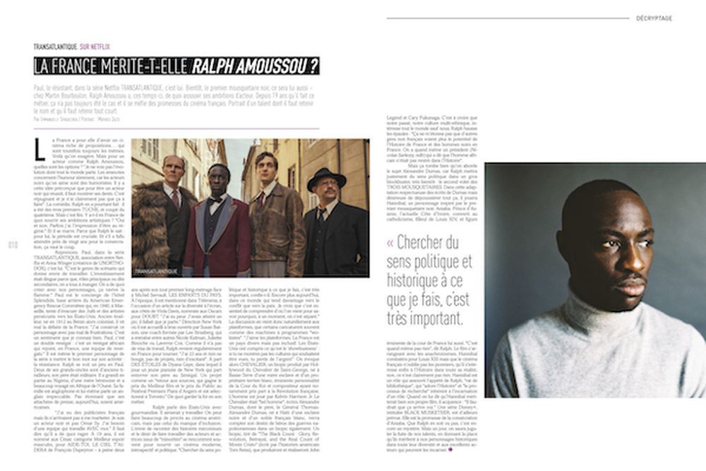 Cinema Teaser Magasin Frankrig 2022 #122 Daniel Pemberton Ralph Amoussou Originaludgave