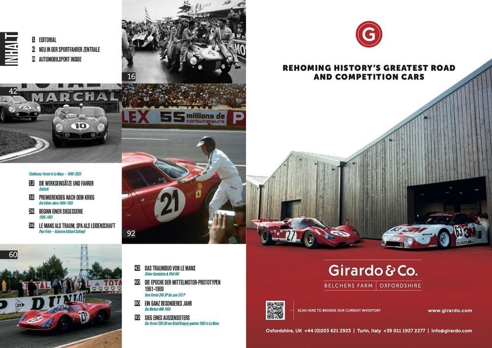 Automobilsport Magazin Deutschland 2023 #36 Ferrari Le Mans