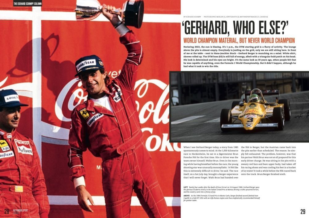 Automobilsport Magasin Tyskland 2023 #34 Originaludgave