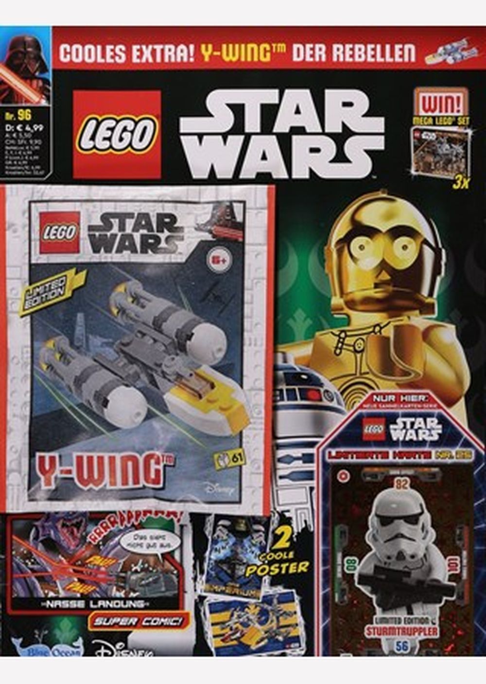 Lego Star Wars Magasin Tyskland 2023 #96 + Gimmick Y Wing
