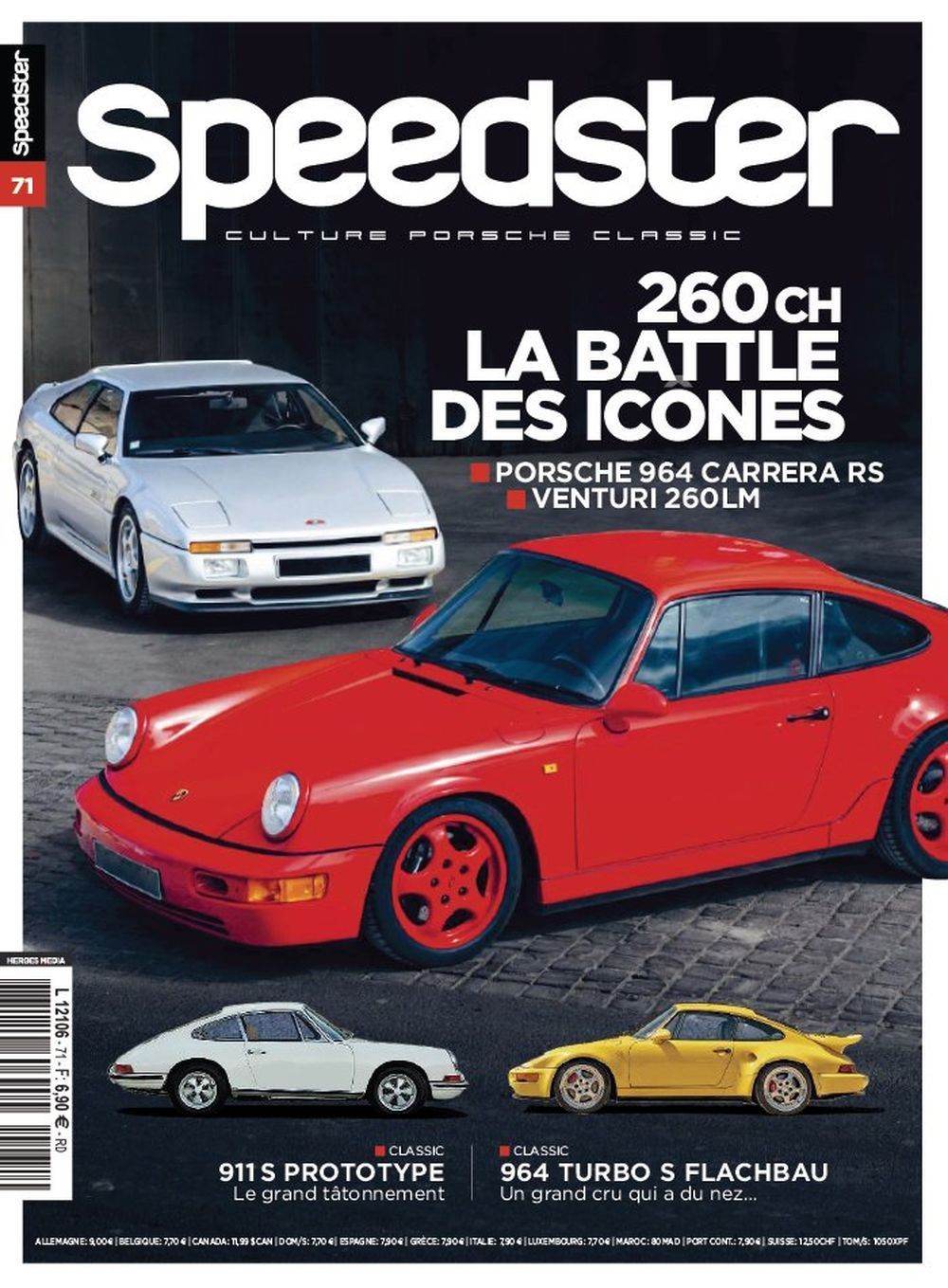 Speedster Magazin Frankreich 2022 #71 Porsche 964 Porsche 911 S Porsche Carrera