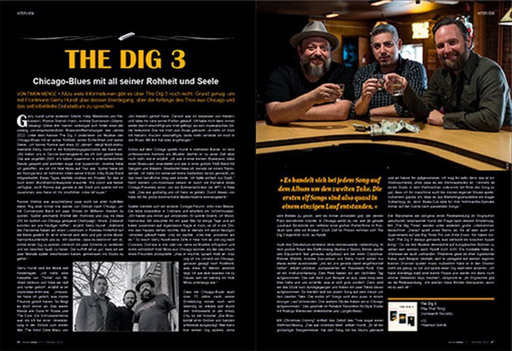 Blues News Magasin Tyskland 2022 #111 Thorbjørn Risager Tomi Leino Trio The Dig Originaludgave