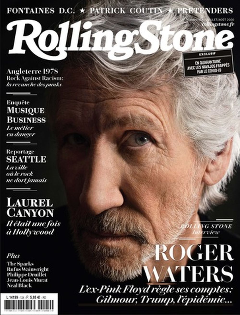Rolling Stone Magazin Frankreich 2020 #124 Roger Waters Frank Zappa