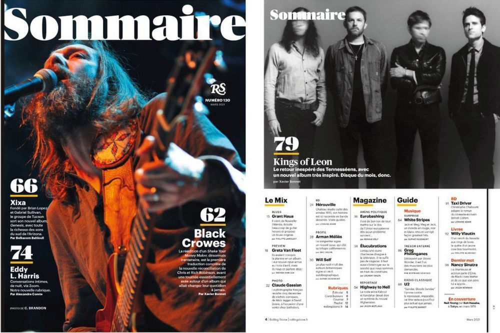 Rolling Stone Magazine France 2021 #130 Neil Young Kings Of Leon Black Crowes Édition originale