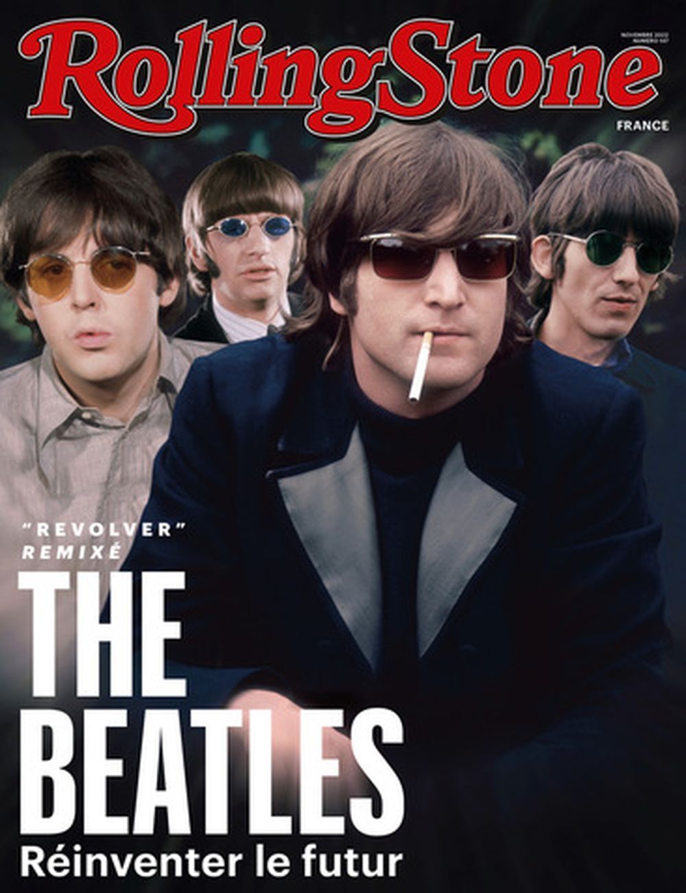 Rolling Stone Magasin Frankrig 2022 #147 The Beatles Jean-Michel Jarre Led Zeppelin Originaludgave