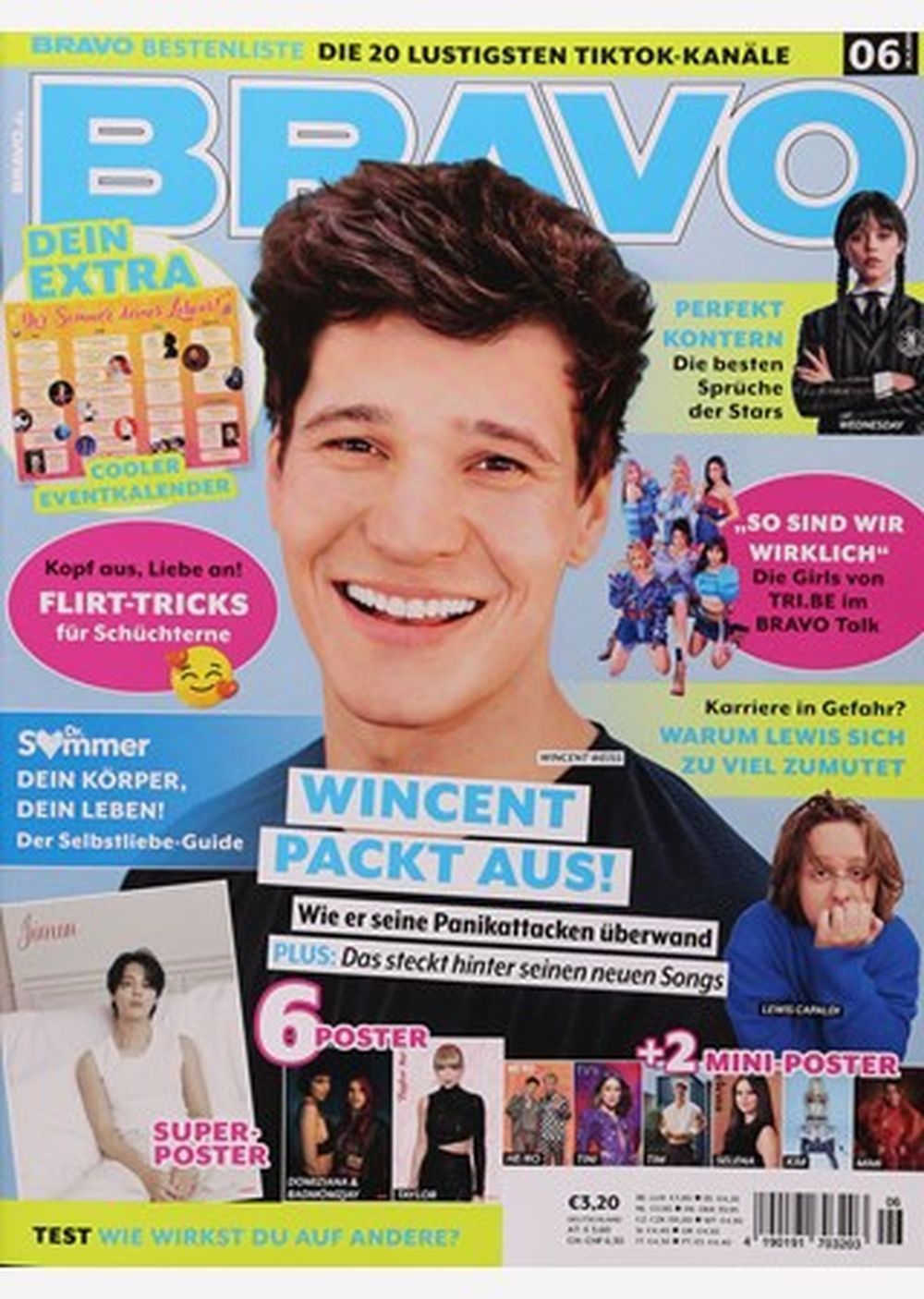 Bravo Magazin Deutschland 2023-06 Wincent Weiss Wednesday Lewis Capaldi