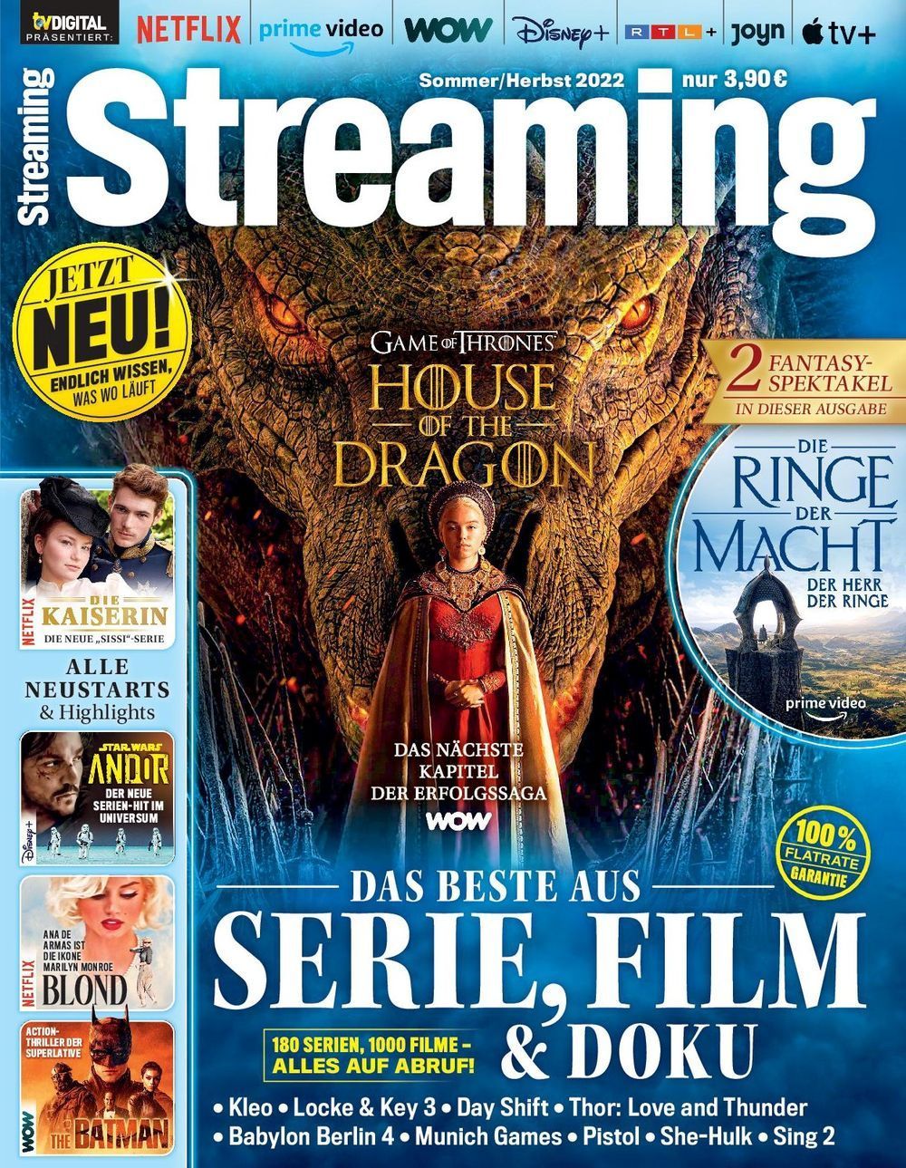 Streaming Magazin Deutschland 2022-03 House Of The Dragon Batman