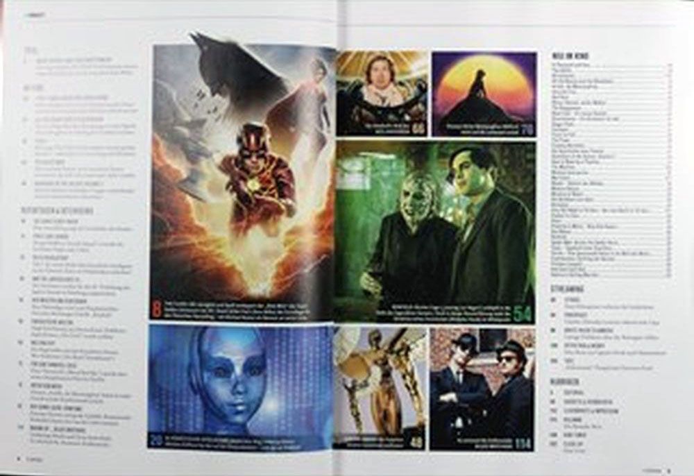 Cinema Magazine Germany 2023-06 The Flash Arielle Wes Anderson Renfield + Poster Blood Gold