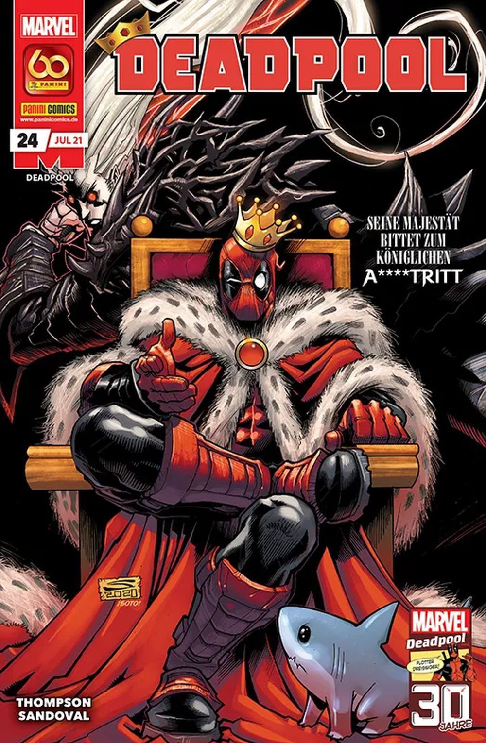 Deadpool Comic Deutschland 2021 #24 Gerardo Sandoval Kelly Thompson