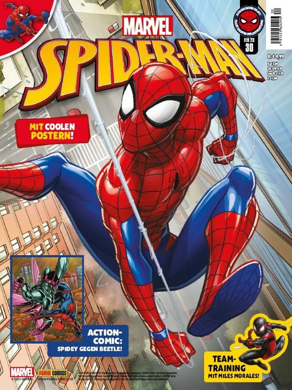 Spider Man Kids Revista Alemania 2023 #30 Edición original + Regalo