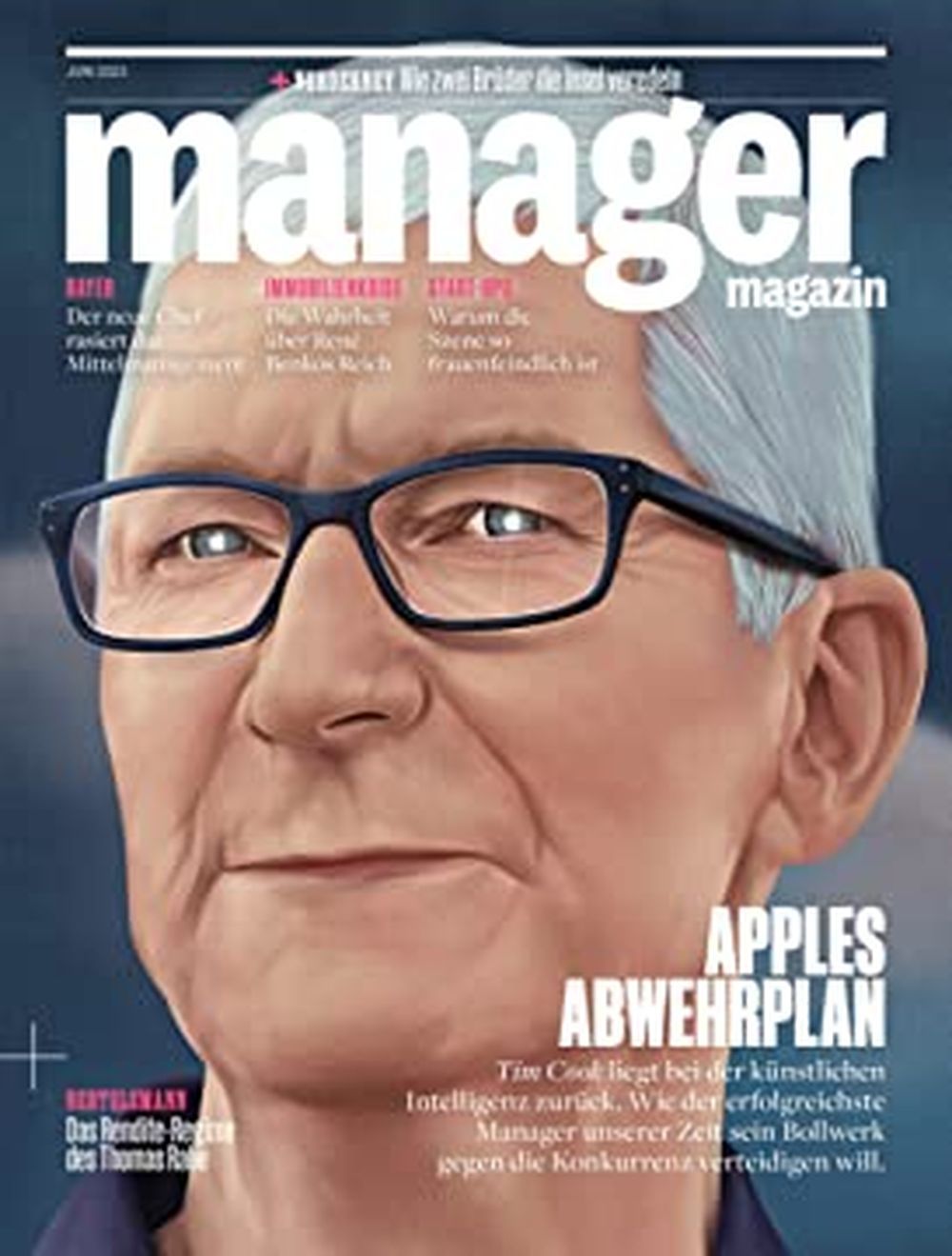 Manager Revista Alemania 2023-06 Tim Cook