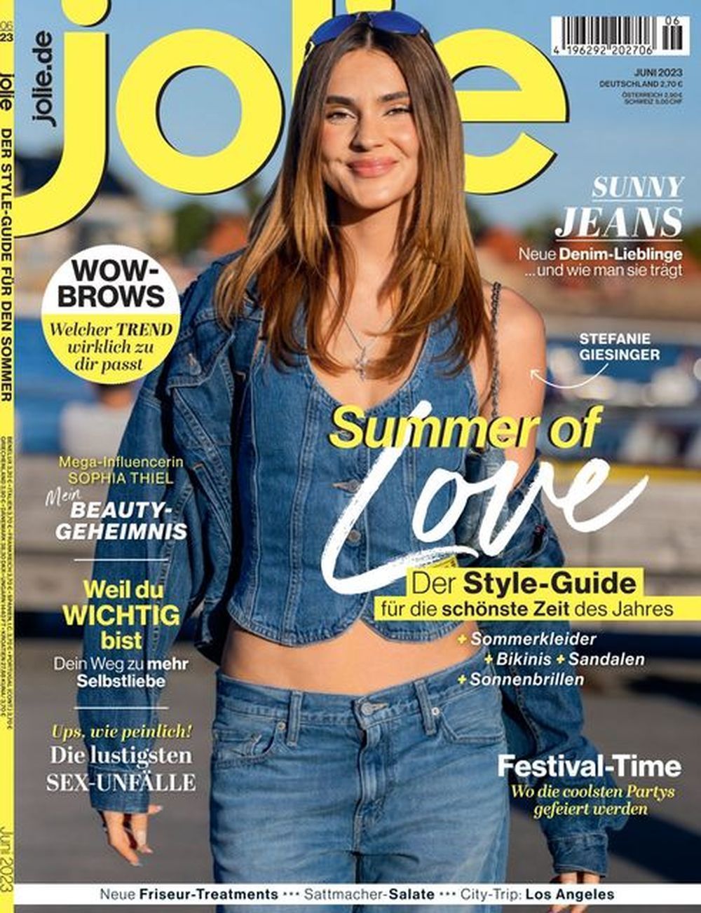 Jolie Magasin Tyskland 2023-06 Stefanie Giesinger Originaludgave