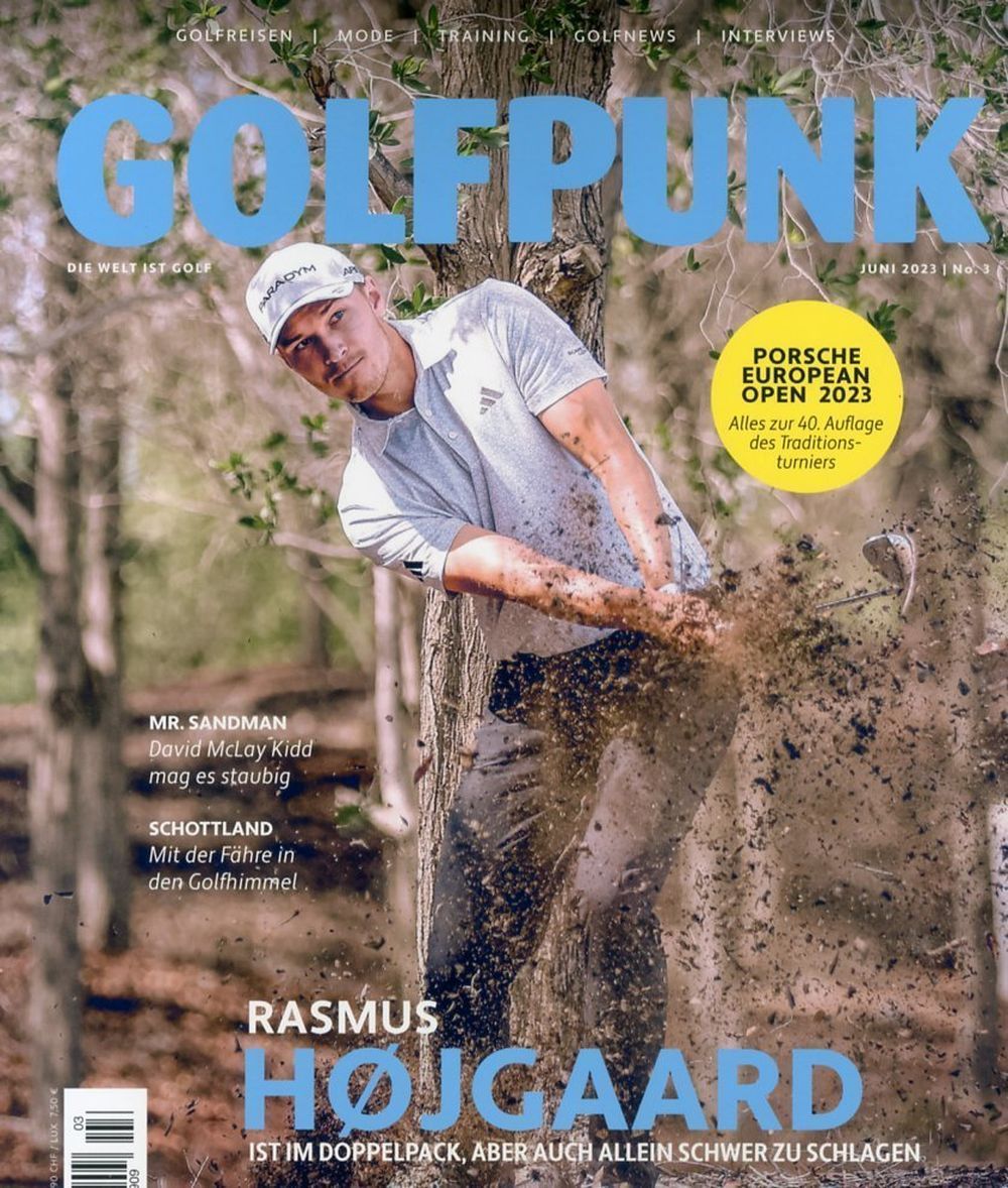 Golfpunk Magasin Tyskland 2023-03 Rasmus Hojgaard Originaludgave