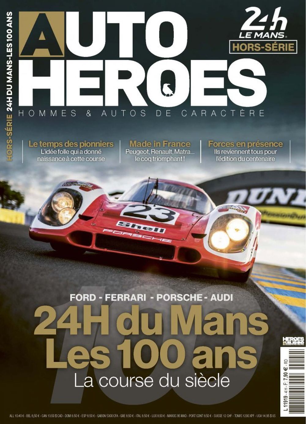 Auto Heroes Hors Serie Magasin Frankrike 2023 #5 Originalutgåva