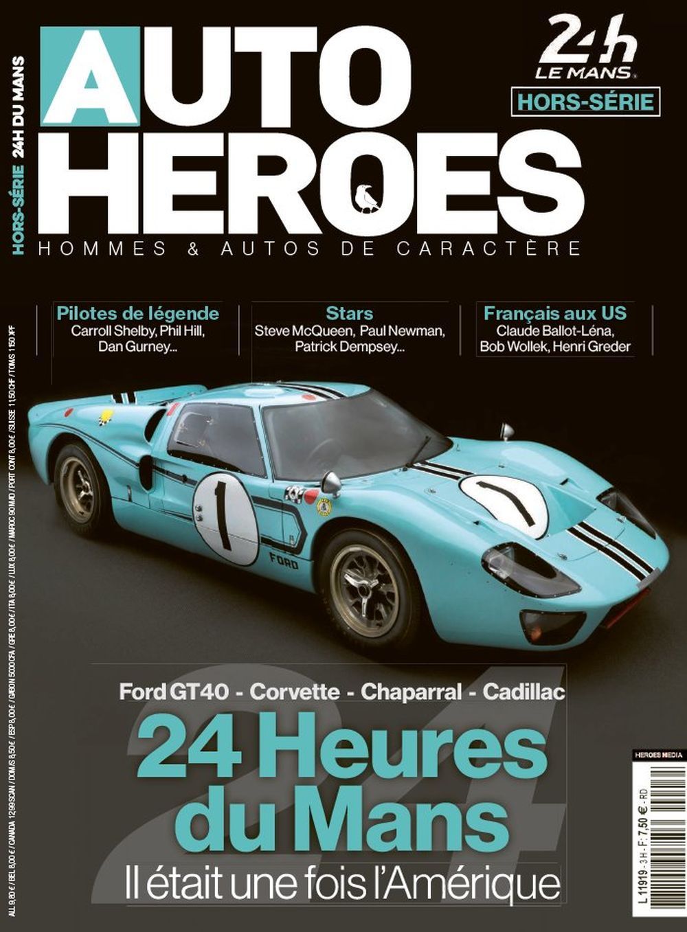 Auto Heroes Hors Serie Lehti Ranska 2022 #4 Alkuperäinen painos
