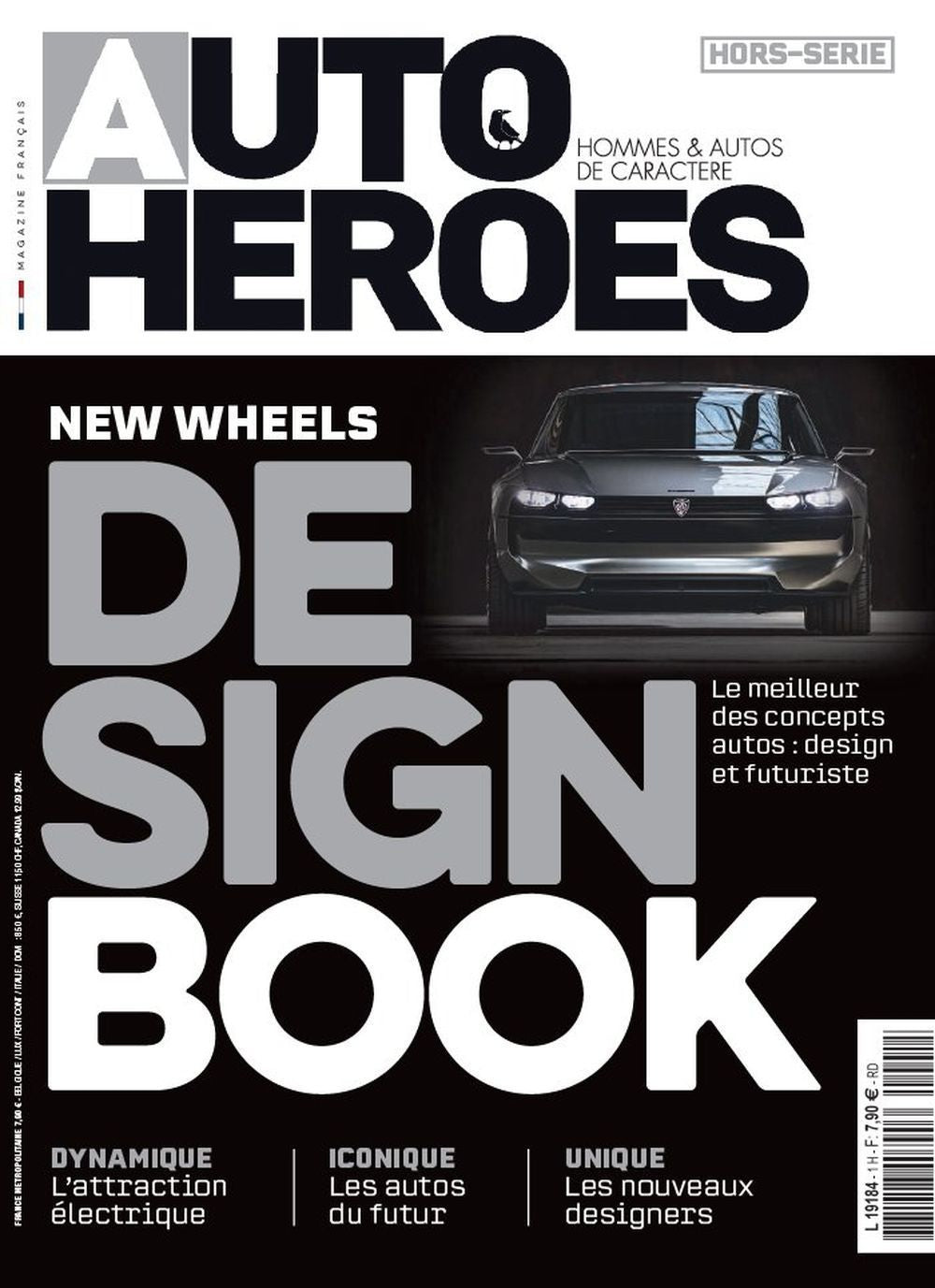 Auto Heroes Hors Serie Revista Francia 2021 #1 Design Book Edición original