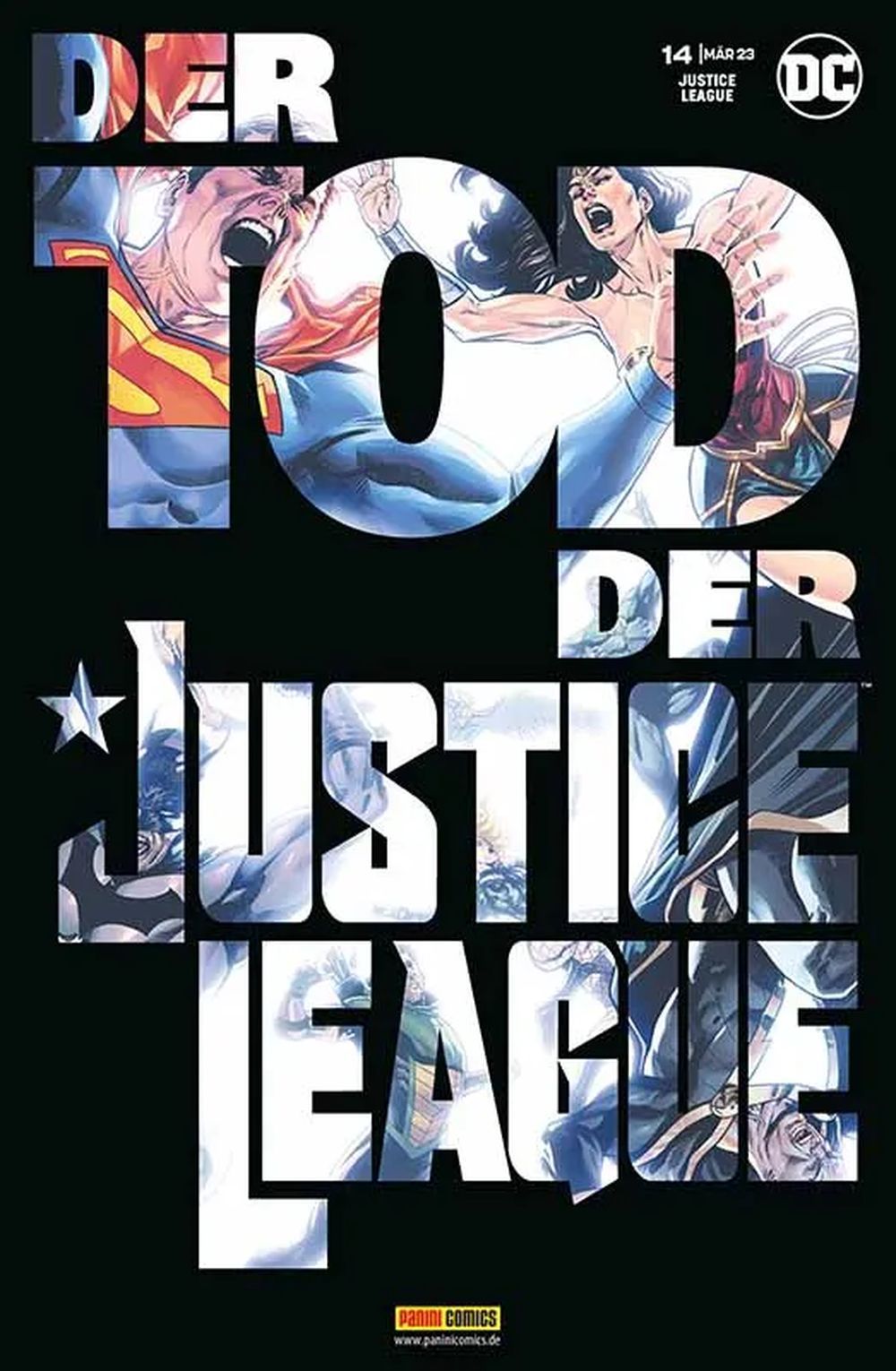 Justice League Comic Alemanha 2023 #14 Rafa Sandoval Joshua Williamson Edição original