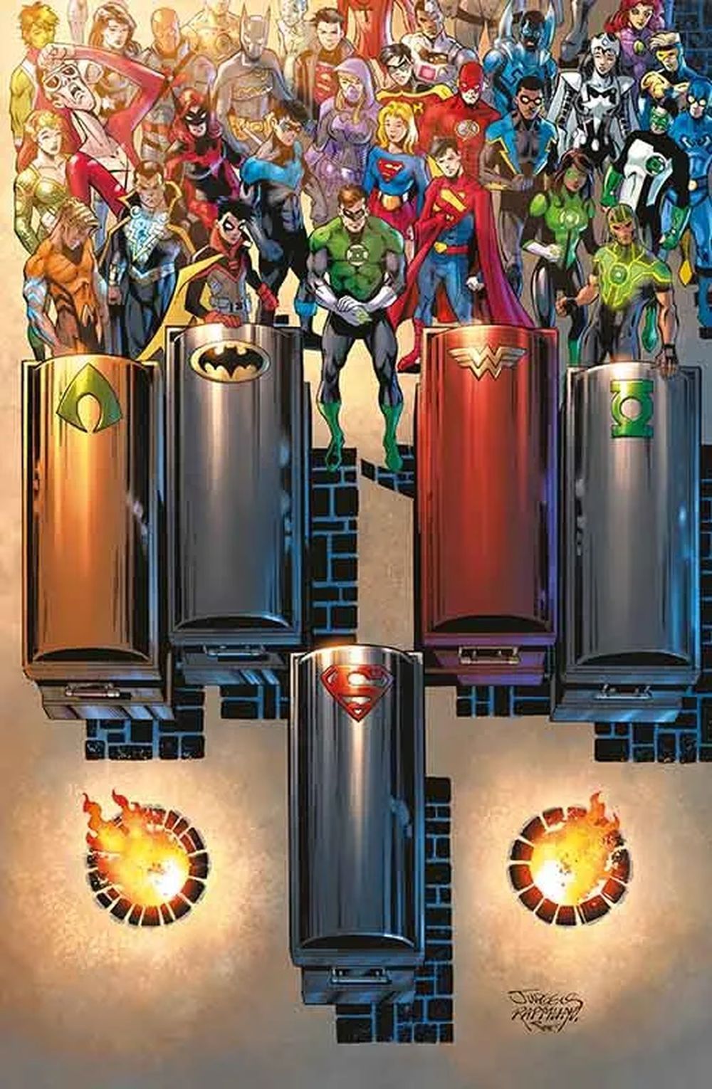 Justice League Comic Alemania 2023 #14 Rafa Sandoval Joshua Williamson Edición original