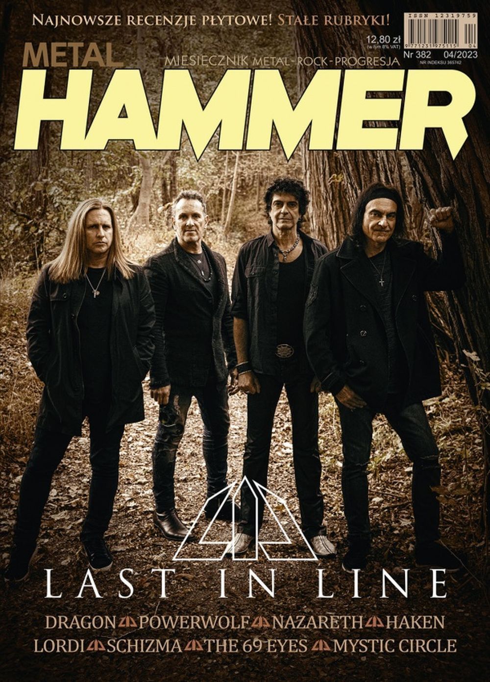 Metal Hammer Magazin Polen 2023 #382 Last In Line Dragon Powerwolf Nazareth