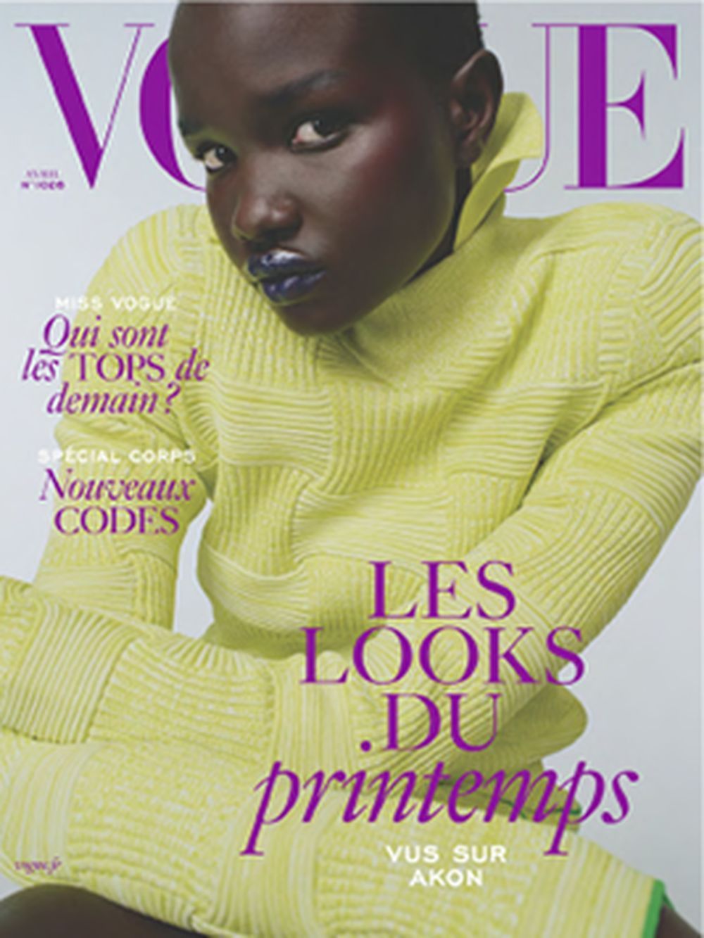 Vogue Magazine France 2022 #1026 Akon Anthony Seklaoui Édition originale