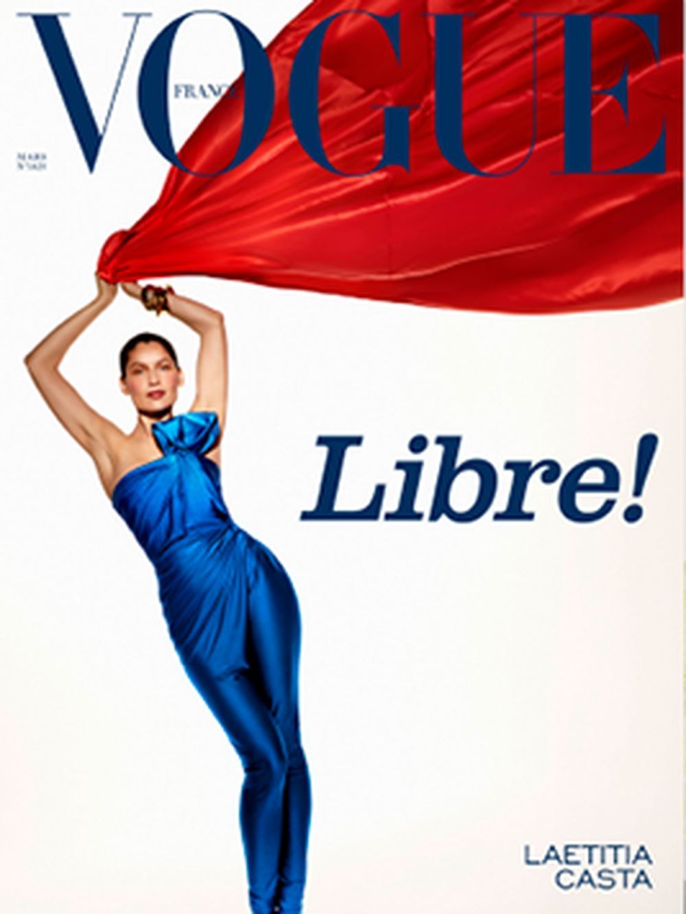 Vogue Magasin Frankrig 2022 #1025 Laetitia Casta Carlijn Jacobs Originaludgave
