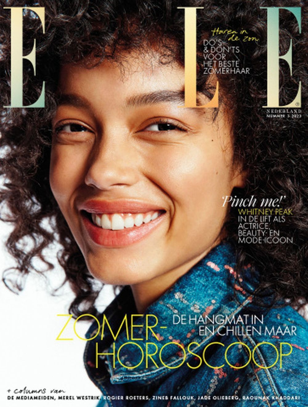 Elle Magazin Niederlande 2023-03 Whitney Peak