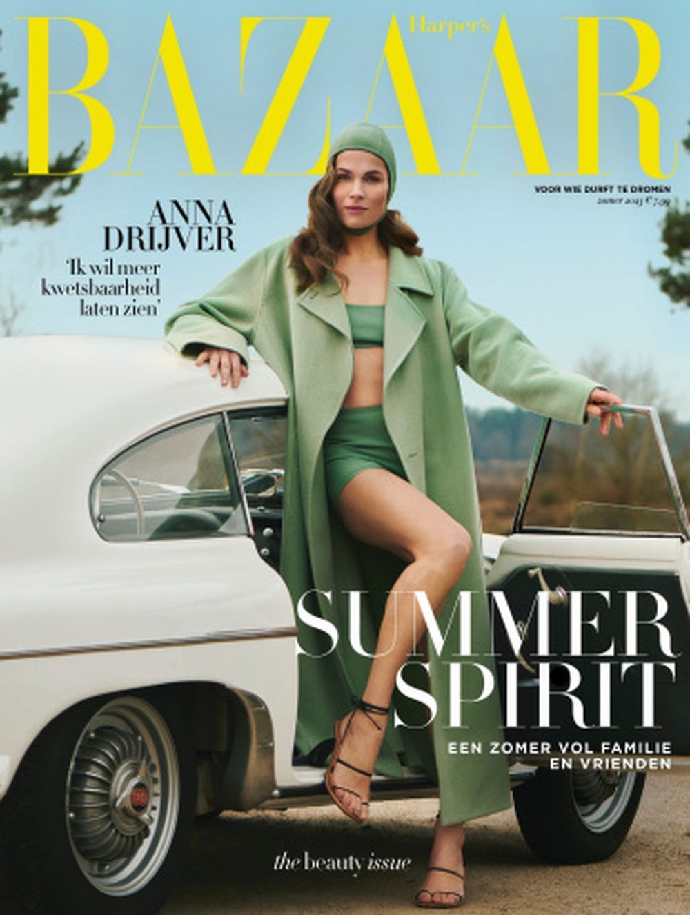 Harpers Bazaar Magazine Netherlands 2023-03 Anna Drijver Original Print Issue