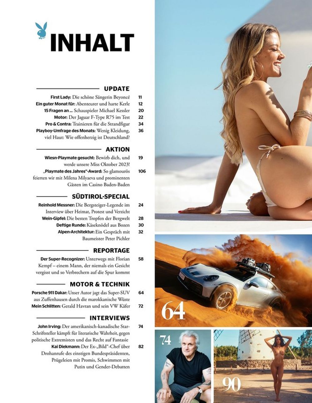 Playboy Magazine Germany 2023-07 Cathy Hummels Vanessa Fischer