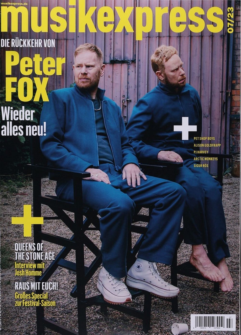 Musikexpress Magazin Deutschland 2023-07 Peter Fox Madonna Queens Of The Stone Age