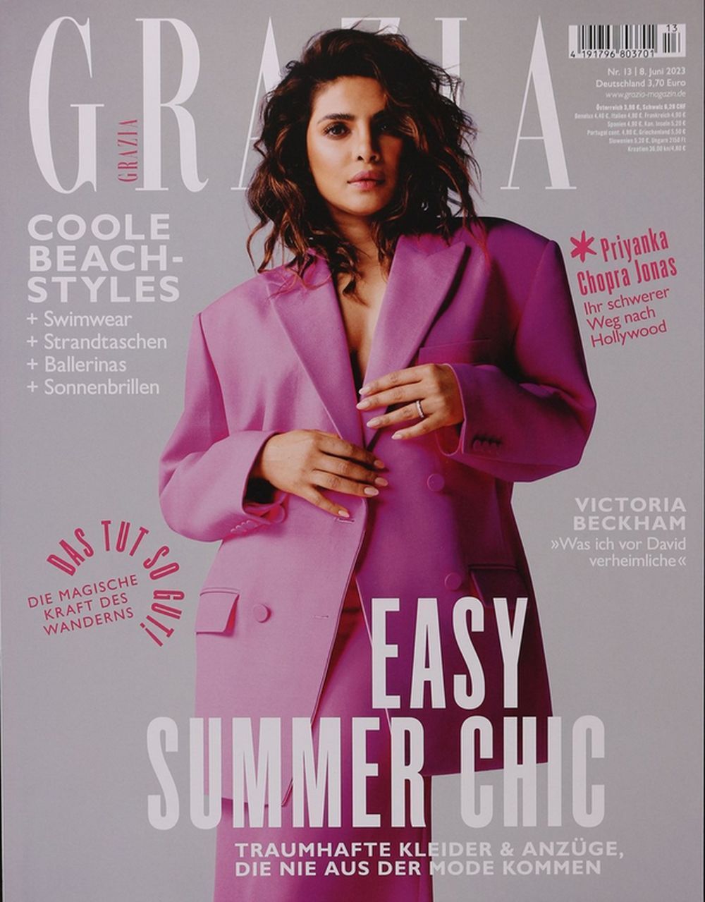 Grazia Magazine Germany 2023-13 Priyanka Chopra Jonas Victoria Beckham
