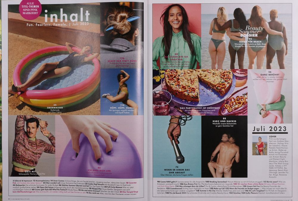 Cosmopolitan Magazine Germany 2023-07 Pink