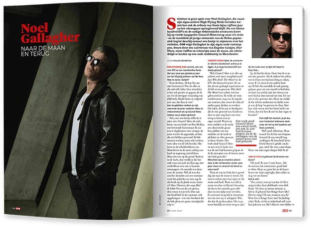 OOR Magazin Niederlande 2023-06 Queens Of The Stone Age Noel Gallagher Christine