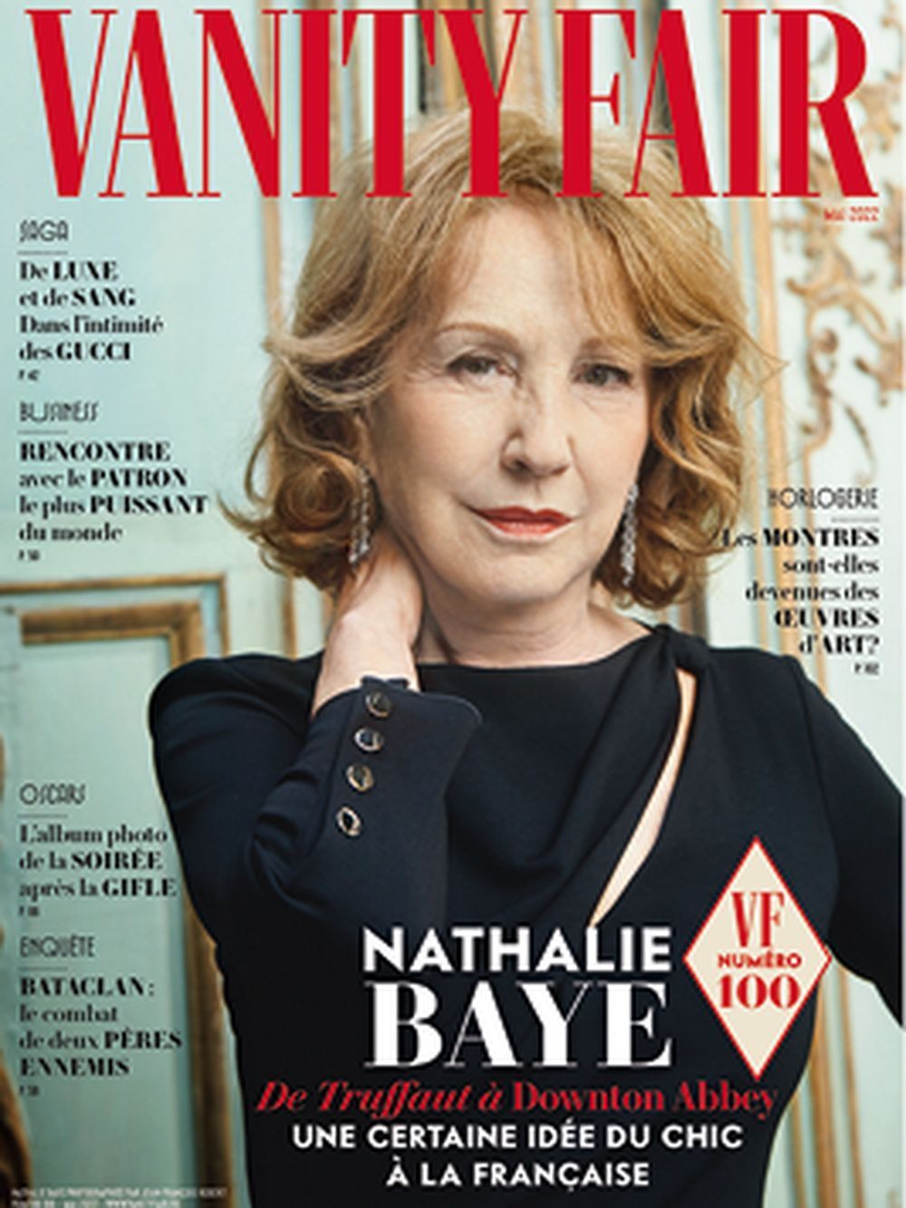 Vanity Fair Lehti Ranska 2022 #100 Nathalie Baye Alkuperäinen painos