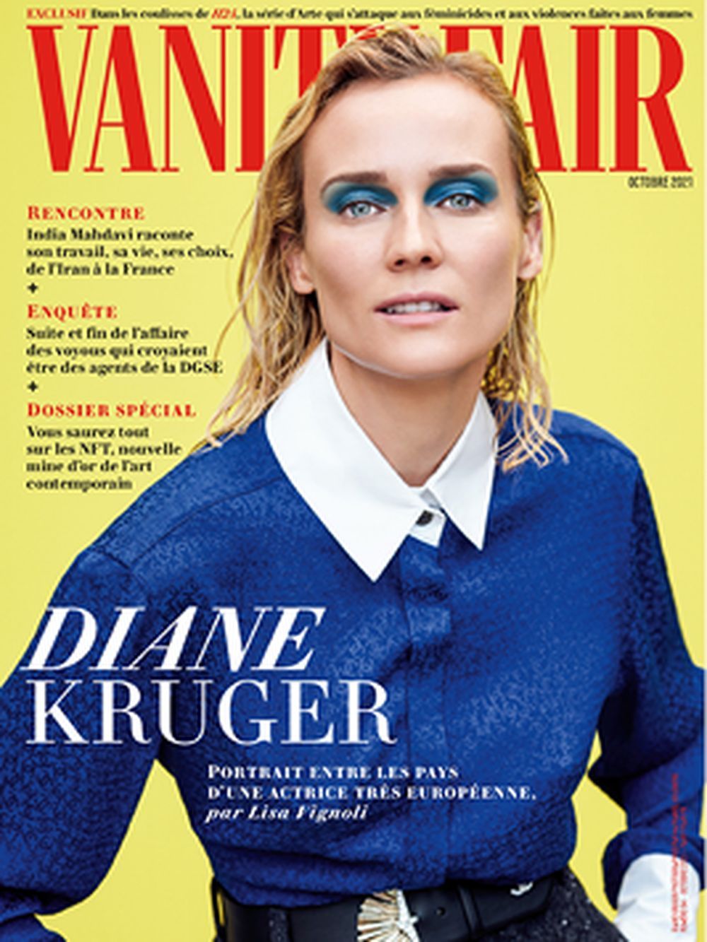 Vanity Fair Magasin Frankrike 2021 #94 Diane Kruger Originalutgåva
