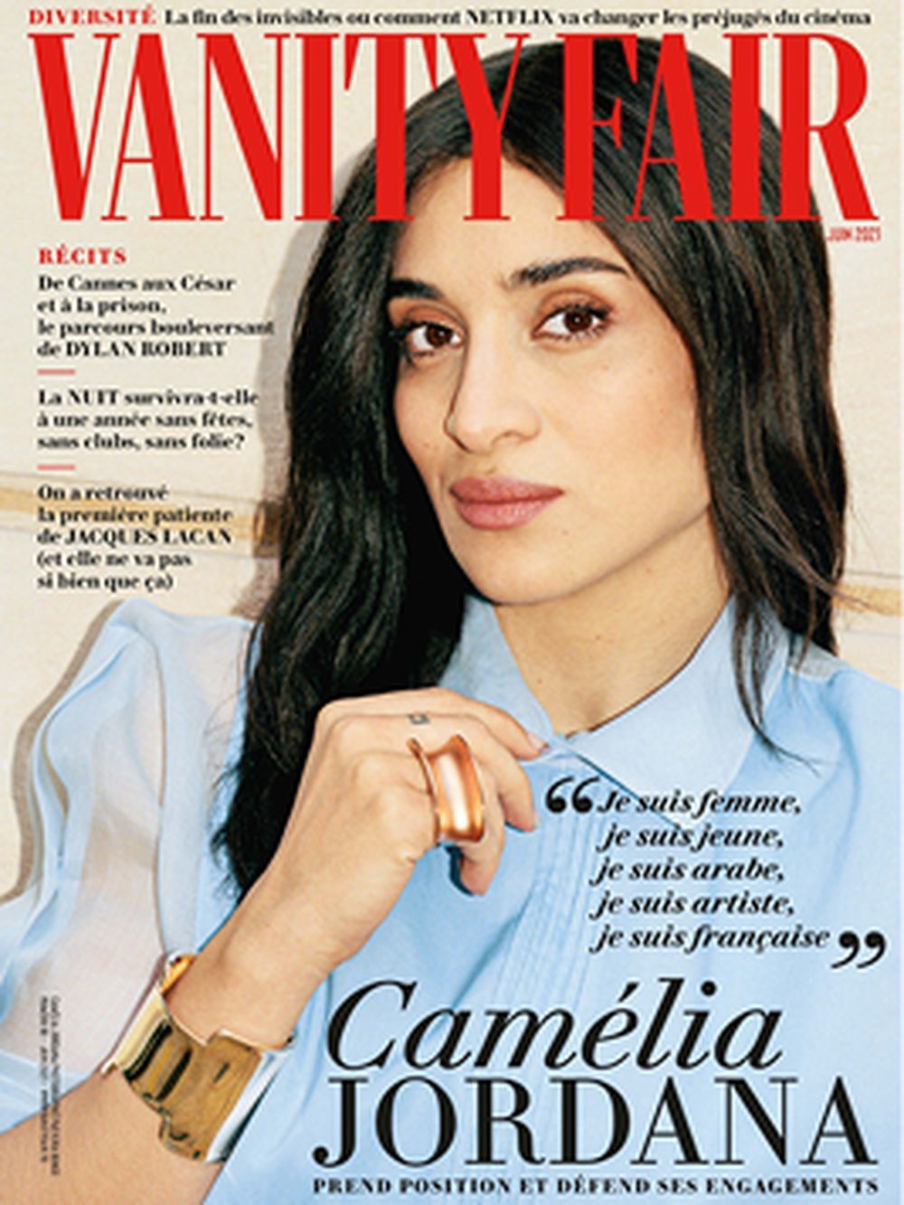 Vanity Fair Magasin Frankrike 2021 #90 Camelia Jordana Originalutgåva