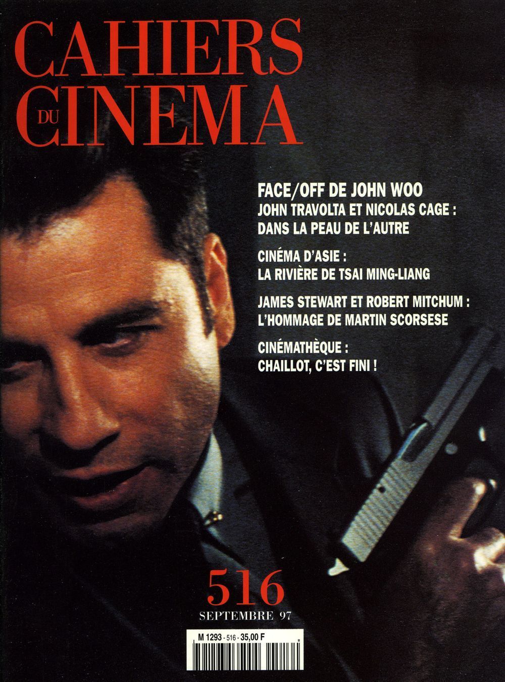 Cahiers Du Cinema Magazine France 1997 #516 John Travolta Original Print Issue