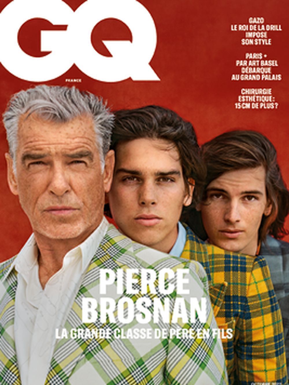 GQ Magasin Frankrike 2022 #163 Pierce Brosnan Originalutgåva