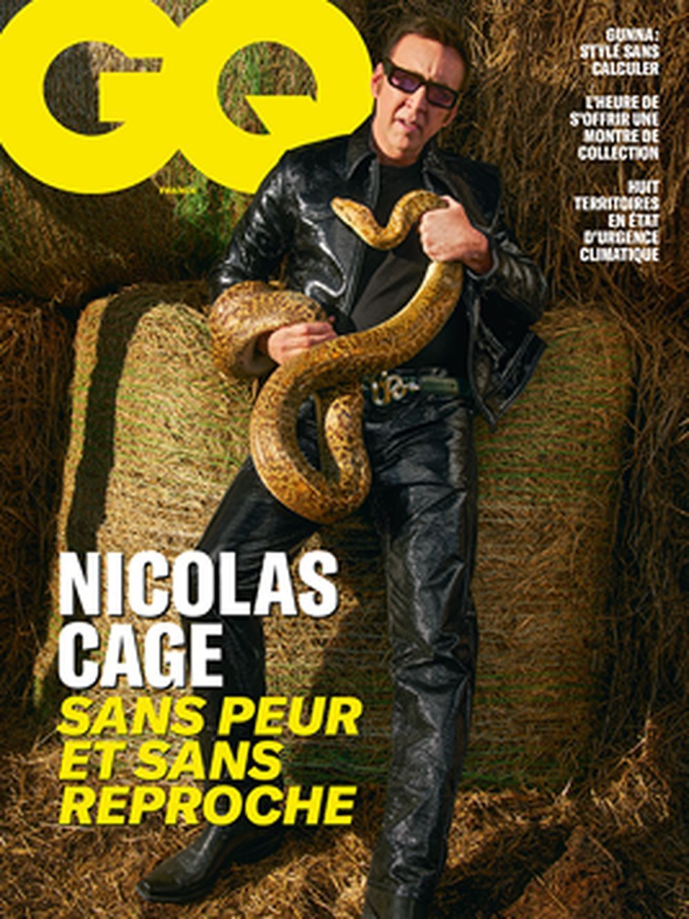 GQ Revista Francia 2022 #158 Nicolas Cage Edición original