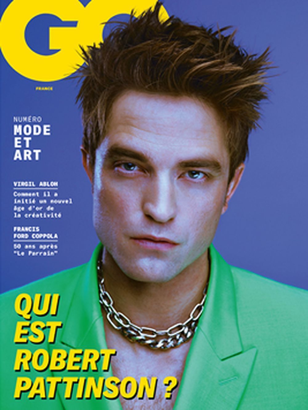 GQ Magasin Frankrig 2022 #157 Robert Pattinson Originaludgave