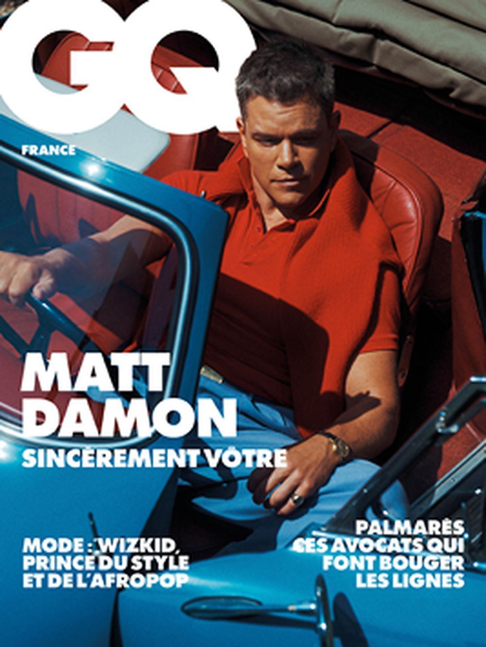 GQ Magazin Frankreich 2021 #153 Matt Damon