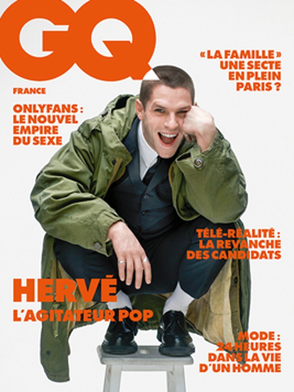 GQ Revista Francia 2021 #148 Herve Edición original