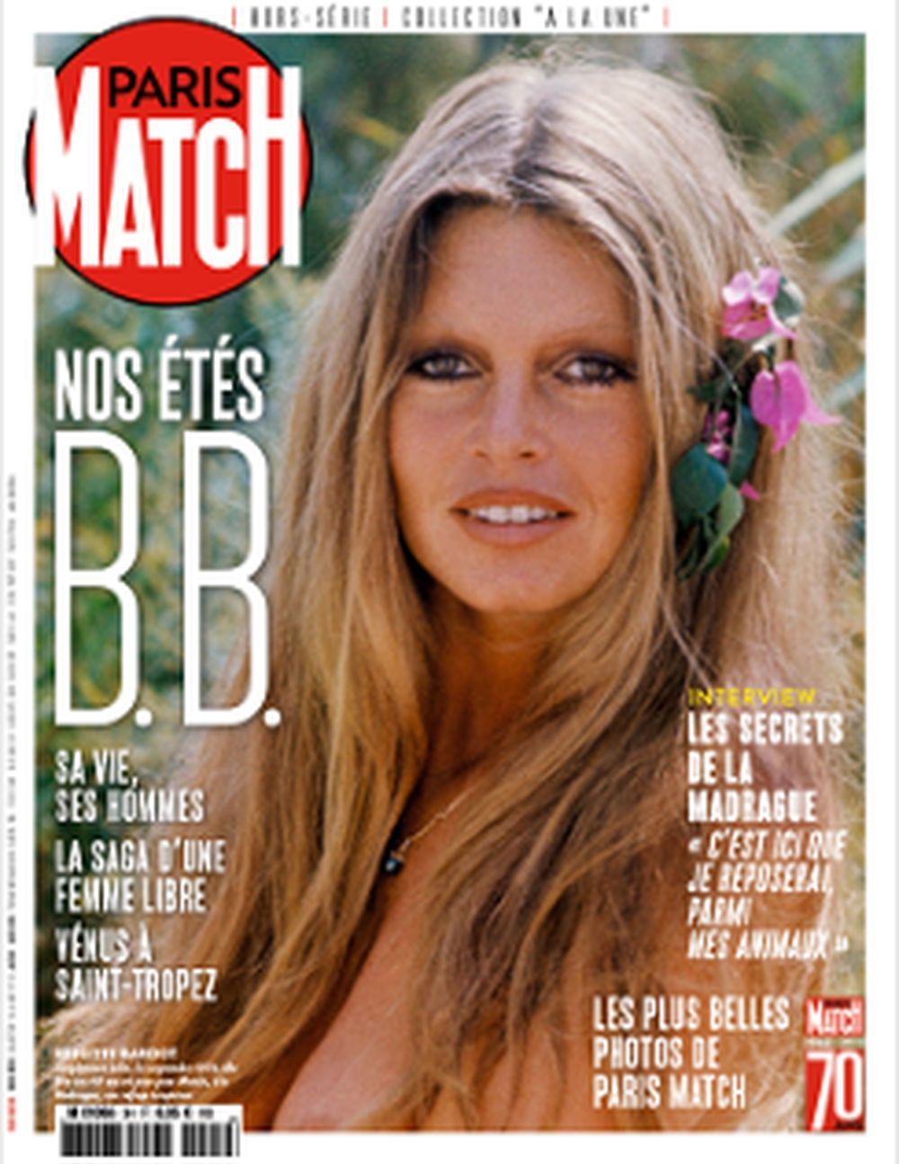 Paris Match Collection Lehti Ranska 2020 #3 Brigitte Bardot Alkuperäinen painos