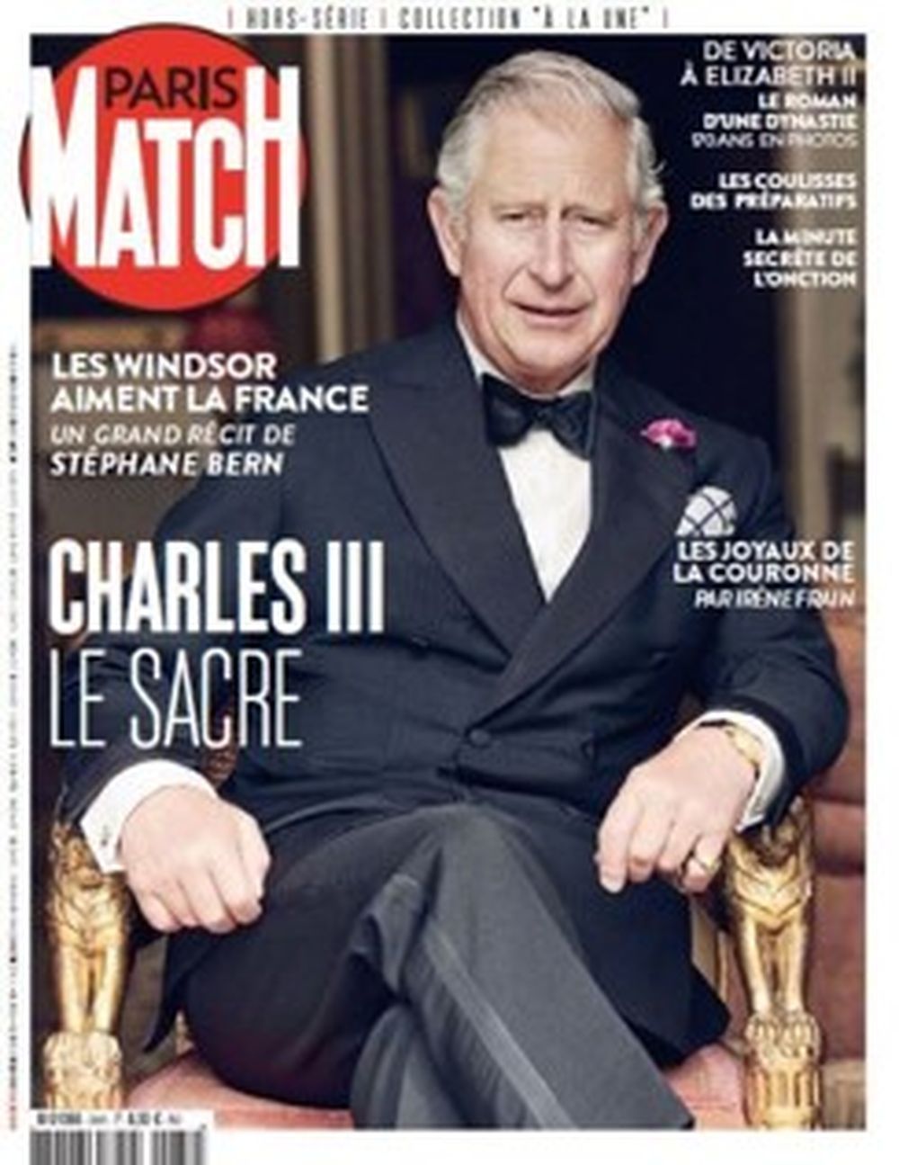 Paris Match Collection Tijdschrift Frankrijk 2023 #34 King Charles III Originele uitgave