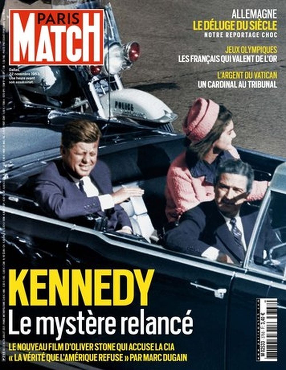 Paris Match Magasin Frankrike 2021 #3768 Kennedy Originalutgåva